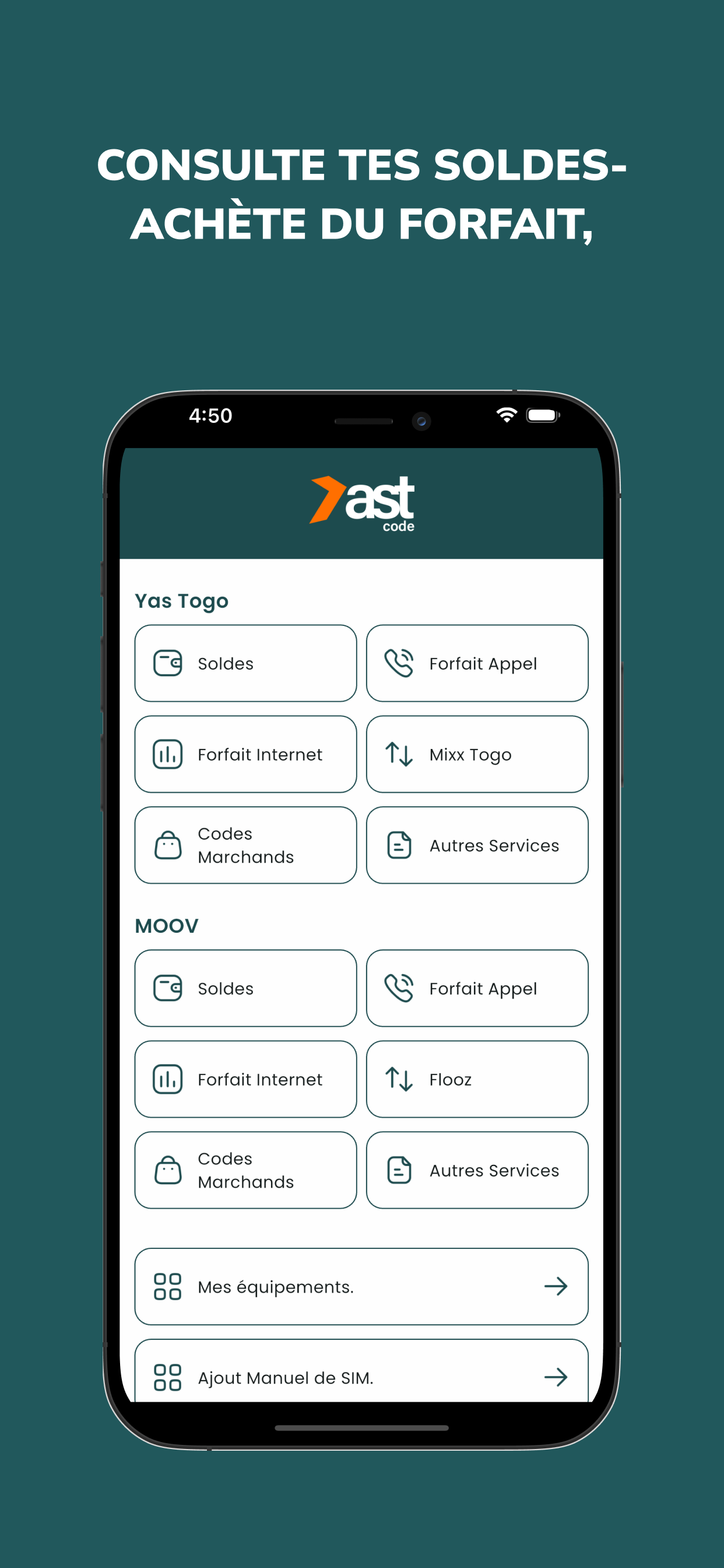 App screenshot